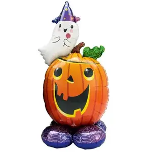 Comparateur de prix : amscan ballon aluminium air citrouille et fantôme 142cm - 4242011