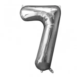 amscan Ballon Mylar Argent Chiffre 7 pas cher