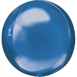 Amscan - Folieballon ORBZ Blue