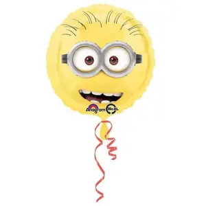 Amscan Aptafetes Ballon Mylar - Minions - Anniversaire - Multicolore - Hélium - Enfant pas cher