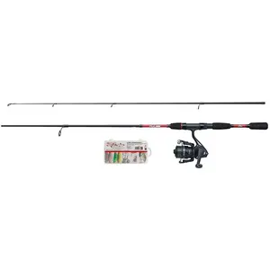 Berkley Pulse Combo, Spinning Combos, Pulse 210 Te 5-20G Combo Box, Black/Red pas cher