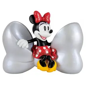 Enesco Disney 100eme Anniversaire Minnie Avec Arc Figurine pas cher