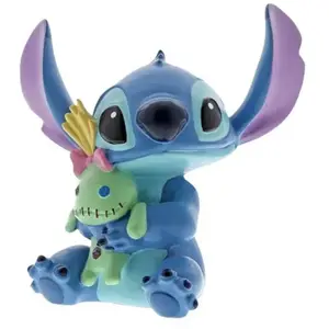 Disney Figurine - Enesco - Stitch DOLL - Licence Officielle Lilo et Stitch - 6 cm - Vert pas cher