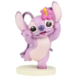 Figurine Disney - ENESCO - Stitch et Angel : Angel avec une Fleur pas cher