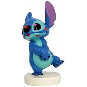 ENESCO Figurine Disney Lilo & Stitch Grand Jester Stitch Bisous pas cher