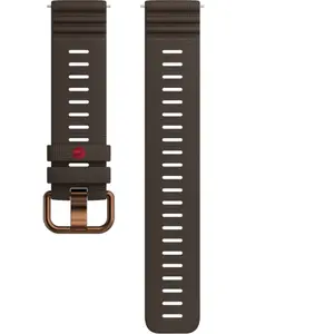 Polar Bracelet Silicone Brun 22 mm 910115136 pas cher