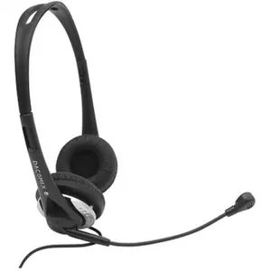 Casque micro stéréo - Dacomex - Ajustable - Jack 3.5 mm - 20Hz-20KHz -... pas cher