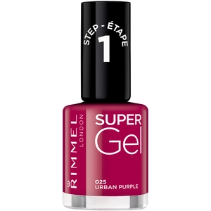 Rimmel London kate super gel nail polish 025 urban purple pas cher