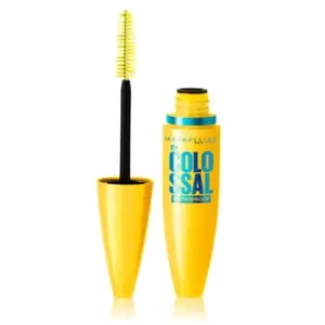 Maybelline New York Volum' Express The Colossal Mascara 100% Black Waterproof (3 x 10 ml) pas cher