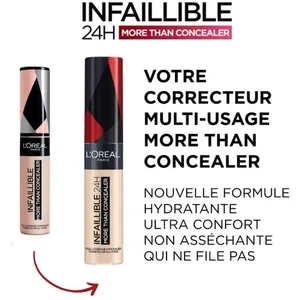 Comparateur de prix : L'Oréal Paris Infaillible 24h Correcteur et Fond de teint 343 Ebène