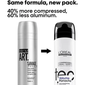 L’Oréal Professionnel L'oreal Tecni Art Savage Panache Powder Spray 250mlVendu parbol
