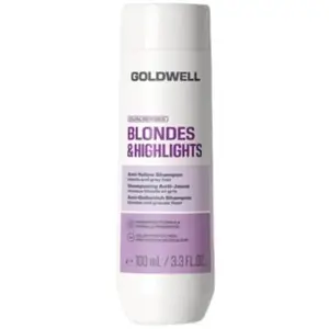 Goldwell Dualsenses Blondes & Highlights Anti-Gelbstich Shampoo - Neue Formulierung Shampoo pas cher