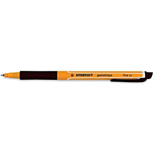 STABILO pointVisco - Rollerball - Gel Inkt - Medium 0,5 mm - Zwart - per stuk pas cher