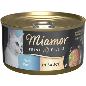 Comparateur de prix : Miamor Filets fins en sauce 24 x 85 g pour chat - pur thon