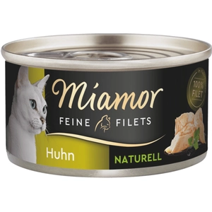 Miamor Filets Fins Naturels 6 x 80 g pour chat - poulet pur