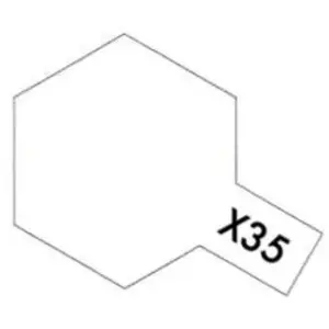 Tamiya Hobbyverf Acrylverf - X-35 Clear Varnish - Satin - Acryl - Verf potje - 10 ml pas cher