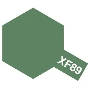 Tamiya Hobbyverf Acrylverf - XF-89 Dark Green 2 - Matt - Acryl - Verf potje - 10 ml