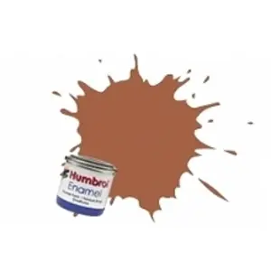 Humbrol Hobbyverf Enamel verf - #62 Leather - Matt - Enamel Verf potje - 14 ml