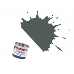 Humbrol Emailleverf Mat - 14 ml - No. 27 Sea GreyVendu parbol