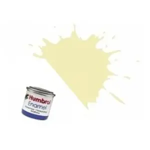 Humbrol #41 Ivory - Gloss - Enamel Verf potje pas cher