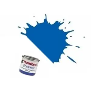 Humbrol Emailleverf Glans - 14 ml - No. 14 French BlueVendu parbol