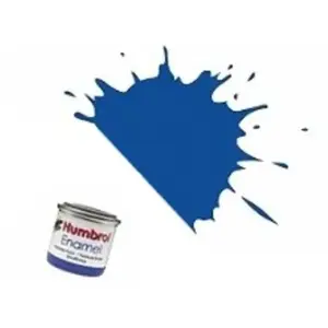 Humbrol Emailleverf Mat - 14 ml - No. 25 Blue