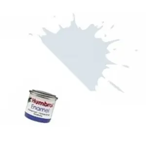 Humbrol Emailleverf Metallic - 14 ml - No. 191 Chrome Silver pas cher