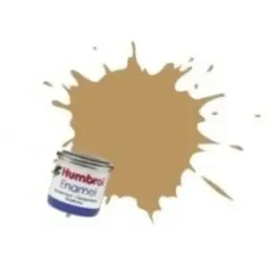 Humbrol Emailleverf Mat - 14 ml - No. 93 Desert Yellow