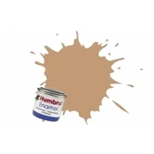 Humbrol Emailleverf Mat - 14 ml - No. 94 Brown Yellow
