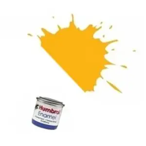 Humbrol Emailleverf Mat - 14 ml - No. 154 Insignia Yellow pas cher
