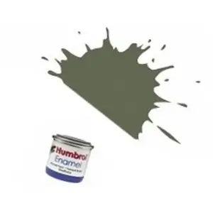 Humbrol Enamel Modellak - Nr. 086 Olijfgroen Matt - 14 mlVendu parbol