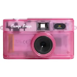 Camp Snap 2 appareil photo numérique - Rose transparent pas cher