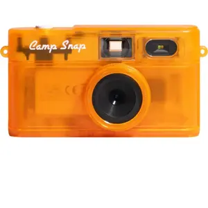 Camp Snap 2 appareil photo numérique - Orange transparent pas cher