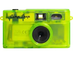 Camp Snap 2 appareil photo numérique - Vert transparent pas cher