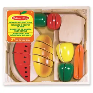 Aliments en bois à couper Melissa et Doug pas cher