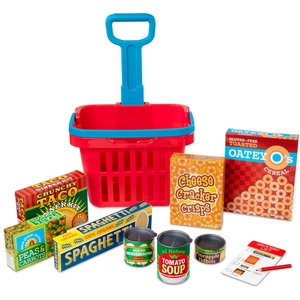 Chariot supermarché garni Melissa et Doug pas cher