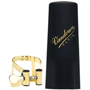 Vandoren LC51GP Masters M/O Ligature pour Clarinette Sib Plaqué Or pas cher