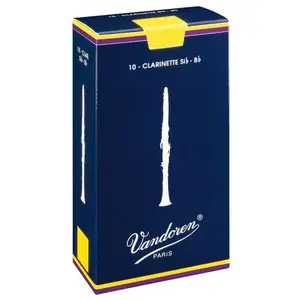 Anches de clarinette mib vandoren traditionnelles 3 - cr113 pas cher