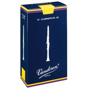 Comparateur de prix : Vandoren (Cr1125) Traditional Eb 2.5 10 Anches Clari Mib No2,5