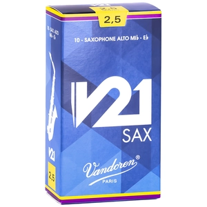Comparateur de prix : Vandoren SR8125 - Anches saxophone alto V21 force 2,5
