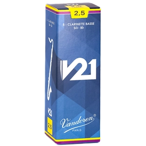 Vandoren CR8225 - Anches clarinette basse V21 force 2,5 pas cher