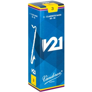Vandoren CR823 - Anches clarinette basse V21 force 3 pas cher