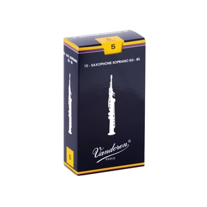 VANDOREN 10 ANCHES SAX SOPRANO N.5 pas cher