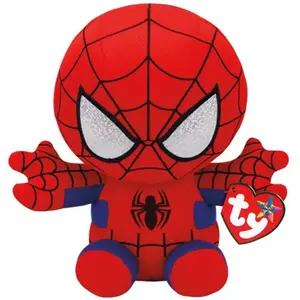 Peluche Ty Marvel Beanie Babies Spider-Man pas cher