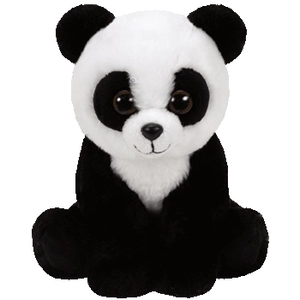 Peluche Baboo le Panda Beanies Ty Small 15 cm pas cher
