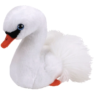 Peluche TY Beanie Babies Small Gracie le Cigne pas cher