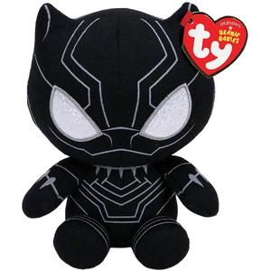 Peluche Black Panther TY - Marvel - 15 cm - Pour Enfant dès 3 ans - Intérieur pas cher