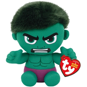 Comparateur de prix : Peluche Ty Hulk Marvel Beanie Babies Vert