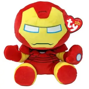Comparateur de prix : Peluche TY Iron Man Ty44005 - Rouge et Jaune - Plush