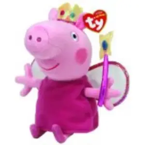 Peppa Pig Ty Beanie - Princess Peppa pas cher
